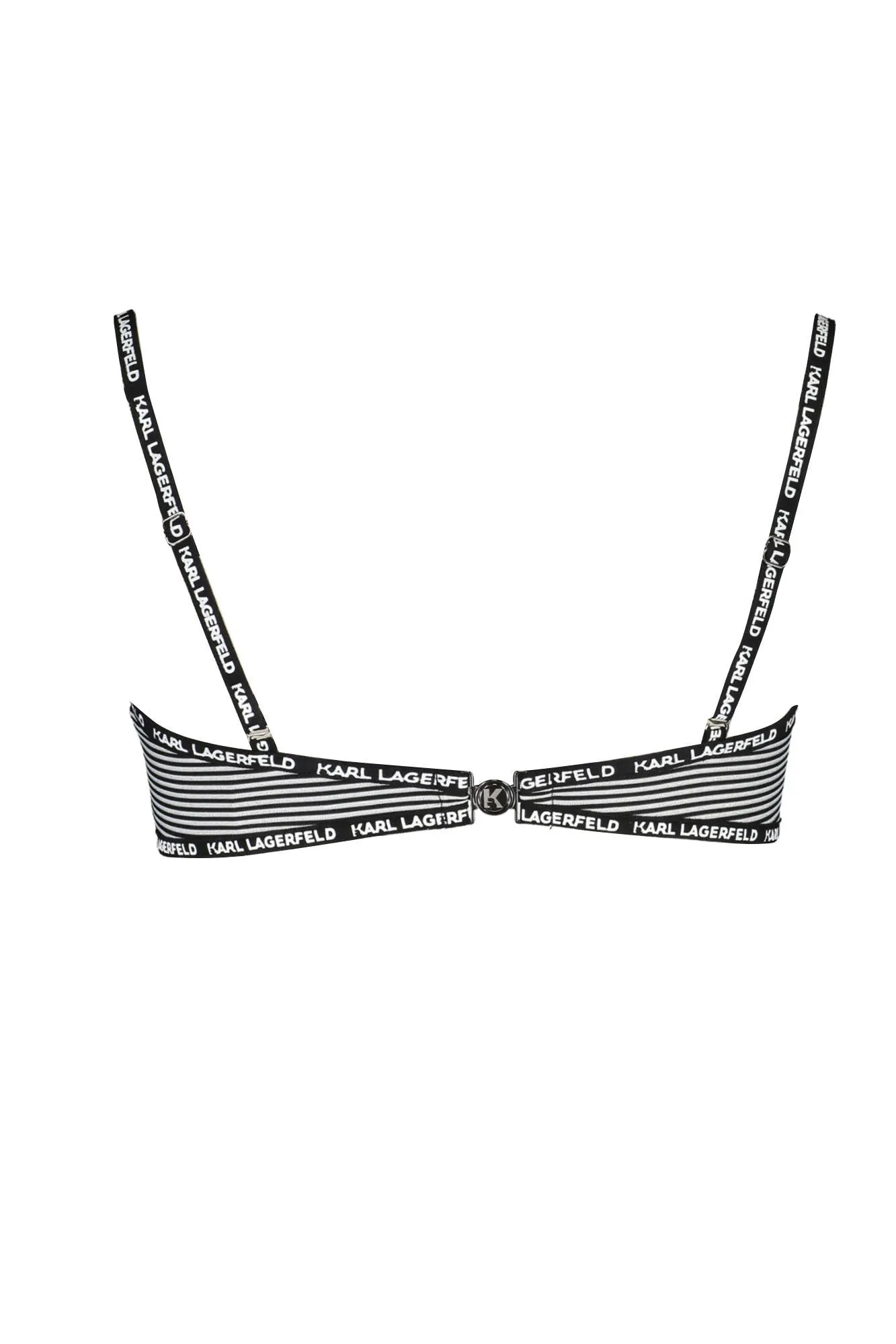 Karl Lagerfeld costume sopra nero   