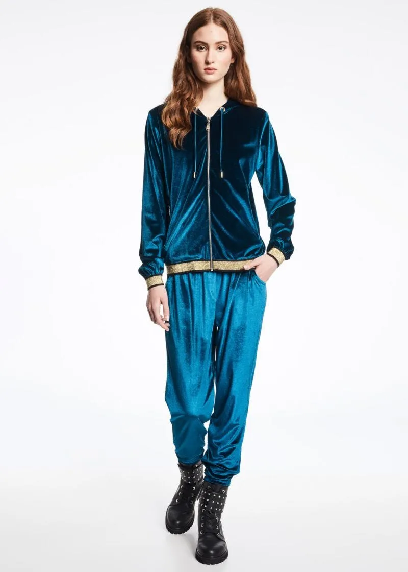 Pantaloni jogging in ciniglia