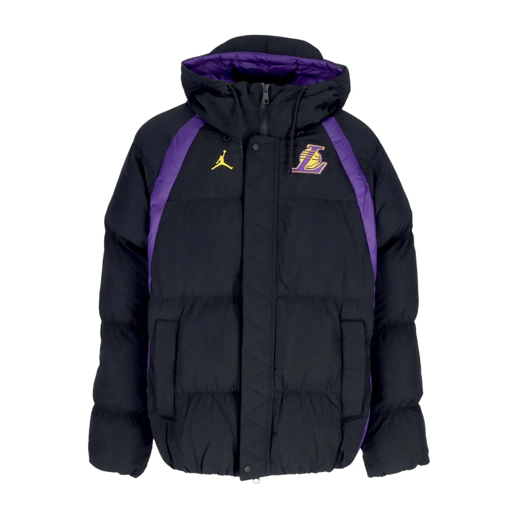Piumino Uomo Nba Courtside Statement Edition Full Zip Jacket Loslak Black/field Purple