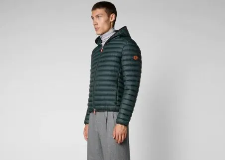 Piumino Uomo Save The Duck Giga17 Donald D30650M animal-free 50030 Verdone