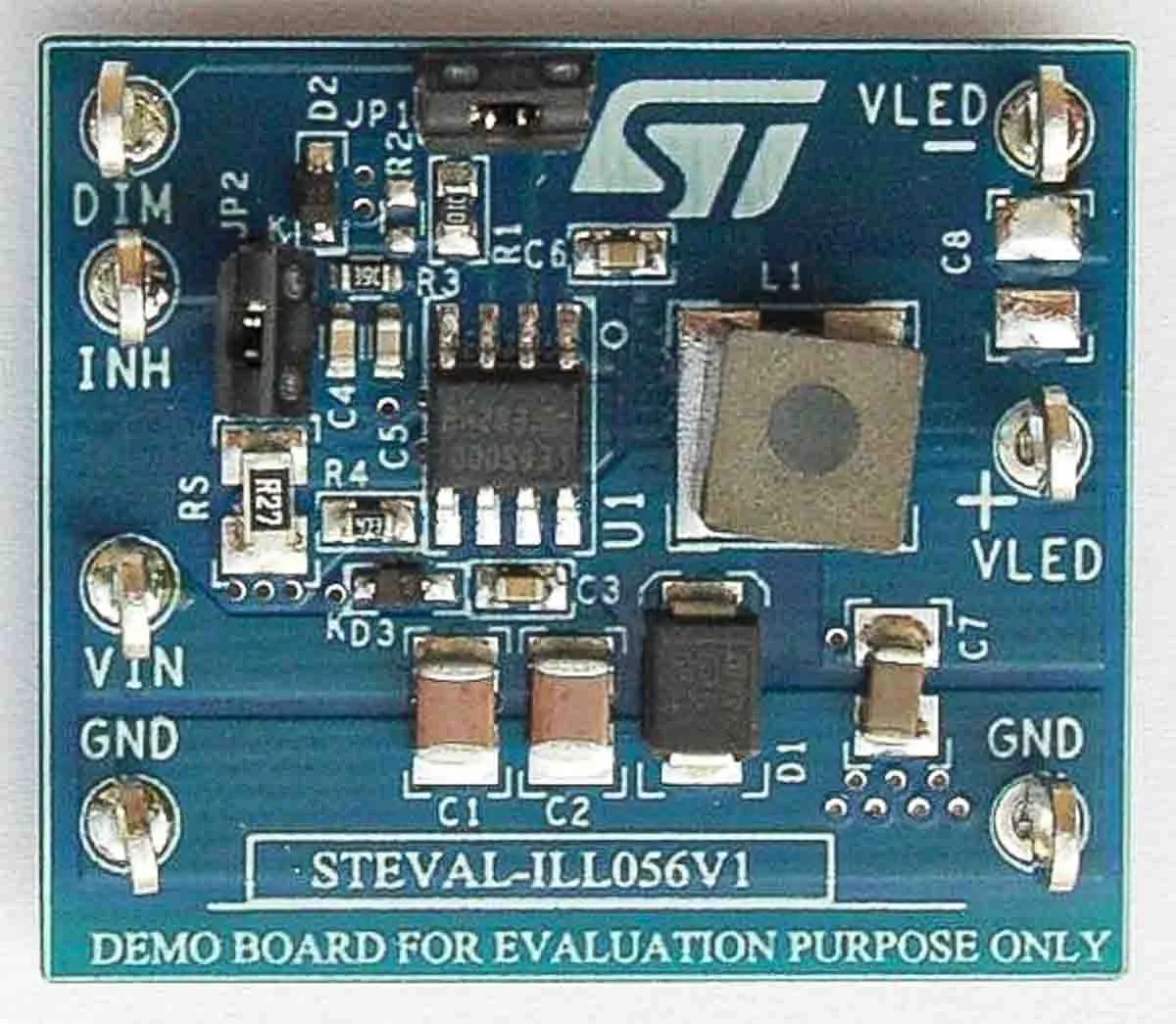 Scheda di valutazione, STMicroelectronics STEVAL-ILL056V1, Driver LED