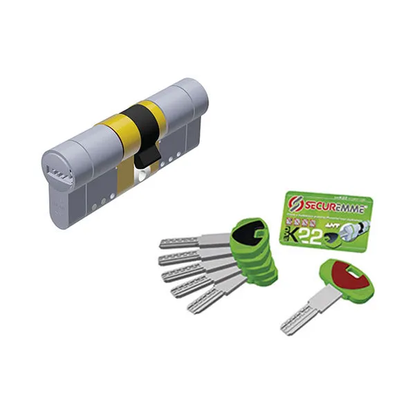 SECUREMME CILINDRO EVOK22 MODULARE FRIZIONATO MM31/71